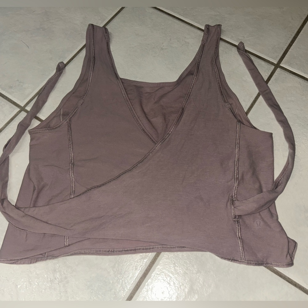 Lululemon Athletica Light Purple Reversible Tank Top